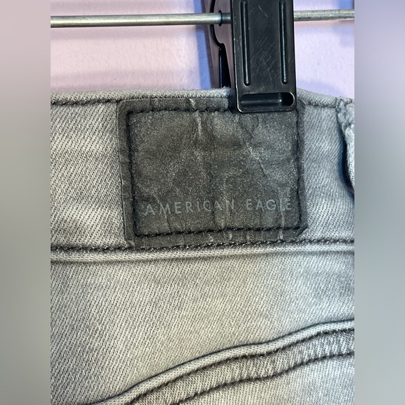 American Eagle Women’s Grey Jegging Size 4 Jeans - Picture 8 of 8